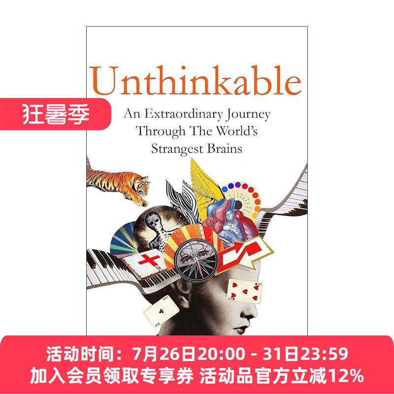 英文原版 Unthinkable 不可思议的大脑 九段非比寻常的生命故事 海伦·汤姆森 Helen Thomson 英文版 进口英语原版书籍