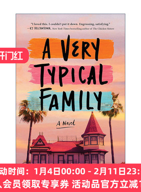 英文原版 A Very Typical Family 一个非常典型的家庭 女性浪漫小说 Sierra Godfrey 英文版 进口英语原版书籍