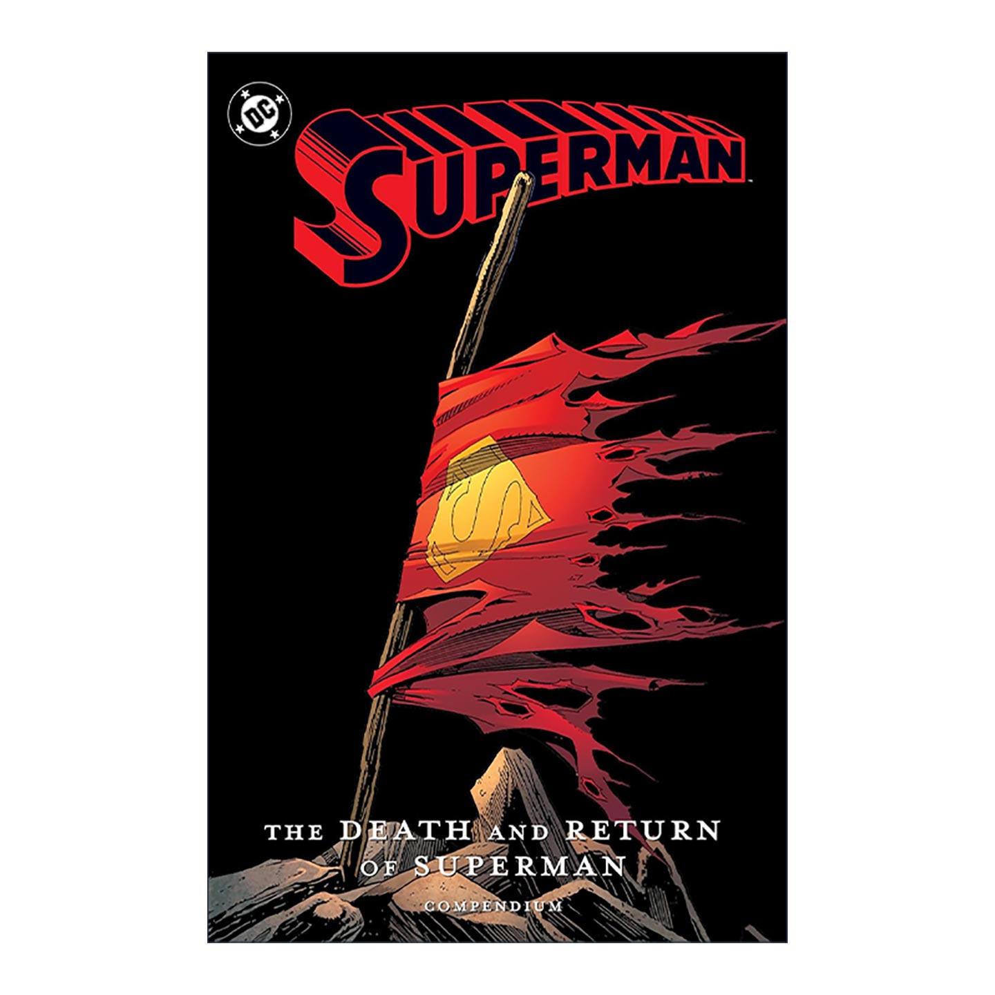 英文原版 Superman The Death and Return of Superman Compendium 超人死而复生汇编 DC经典漫画 英文版 进口英语原版书籍
