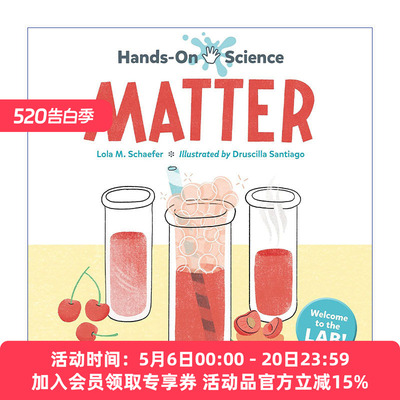 实践科学系列  英文原版 Hands-On Science Matter 物质 儿童STEM科普百科精装绘本 Druscilla Santiago 英文版 进口英语原版书籍
