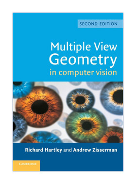 现货 计算机视觉中的多视图几何  英文原版 Multiple View Geometry in Computer Vision Richard Hartley英文版 进口英语原版书籍
