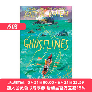 英文原版 Ghostlines 幽灵线 精装 卡佳·巴伦 卡内基奖得主 十月十月作者新作 英文版 进口英语原版书籍