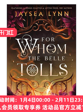 英文原版 For Whom the Belle Tolls 为谁钟声鸣响 奇幻浪漫小说 英文版 进口英语原版书籍