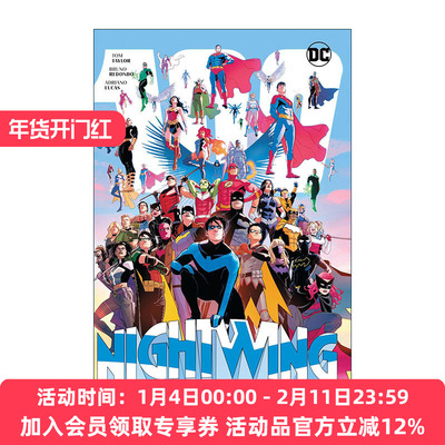 夜翼 卷四 飞跃 英文原版 Nightwing 4 The Leap DC漫画 Tom Taylor 英文版 进口英语原版书籍