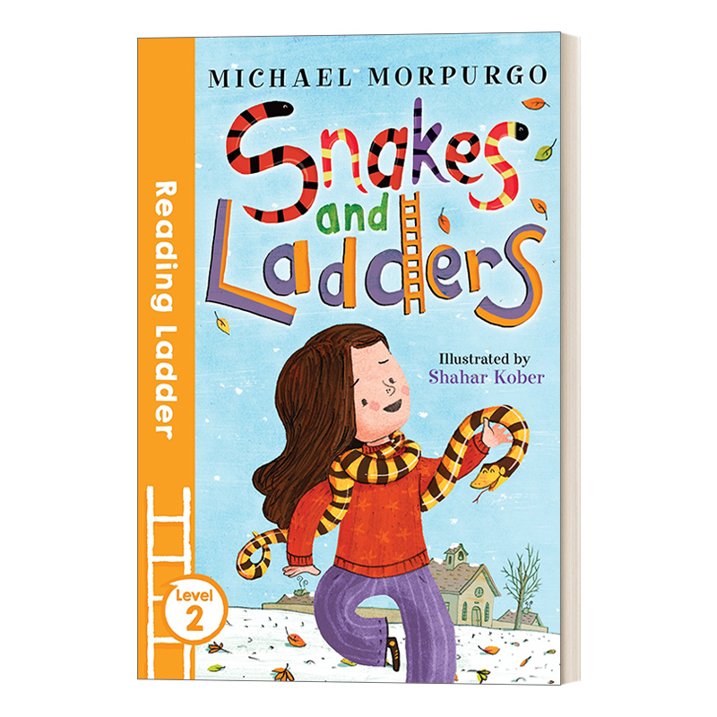 英文原版 Snakes and Ladders Reading Ladder Level 2彩色香蕉系列分级读物-麦克莫波格Michael Morpurgo英文版进口英语书籍