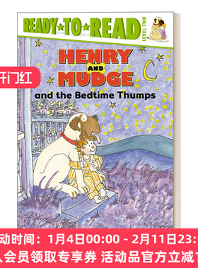 英文原版 Henry and Mudge and the Bedtime Thumps 亨利和玛吉 睡觉前的重击声 汪琣珽第二阶段书单 英文版 进口英语原版书籍
