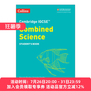 英文原版 Collins Cambridge IGCSE Combined Science Student's Book 柯林斯剑桥国际初中综合科学学生用书 第二版 进口英语书