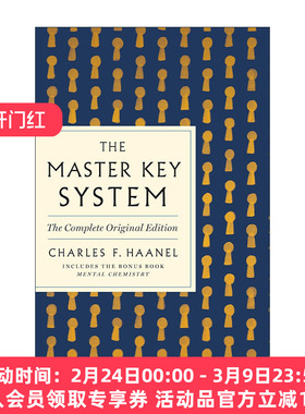 英文原版 The Master Key System 世界上神奇的24堂课 人生指南系列 英文版 进口英语原版书籍