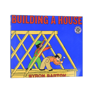 Barton绘本 书籍 Building 进口英语原版 英文版 廖彩杏书单 Byron House 英文原版 盖房子