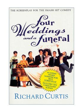 四个婚礼和一个葬礼  英文原版 Four Weddings and a Funeral 喜剧剧本 英文版 进口英语原版书籍