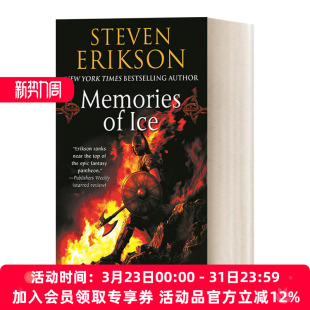 Book Malazan Memories Ice 英文版 书籍 英文原版 冰之记忆 Three Fallen the The 进口英语原版 玛拉兹英灵录卷3
