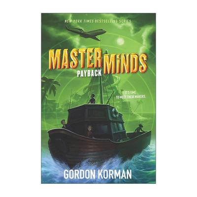 英文原版 Masterminds Payback 幕后黑手3 复仇 戈登·科曼 动作冒险小说 英文版 进口英语原版书籍