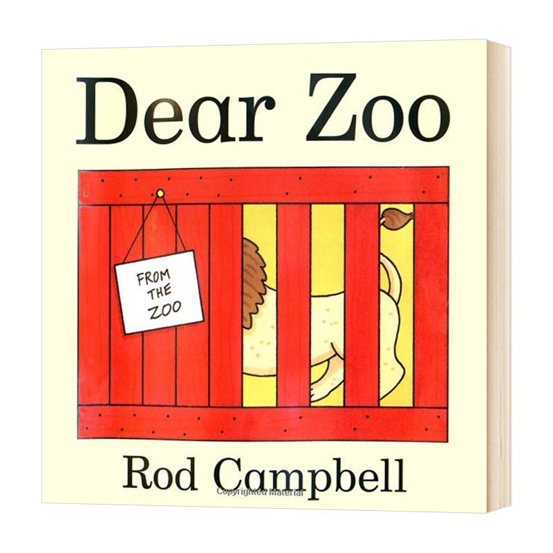 亲爱的动物园立体书英文原版绘本 Dear Zoo儿童英语启蒙读物 Rod Campbell英文版进口原版书籍