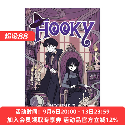 英文原版 Hooky Volume 3 双胞胎兄妹的奇幻冒险3 全彩漫画 英文版 进口英语原版书籍