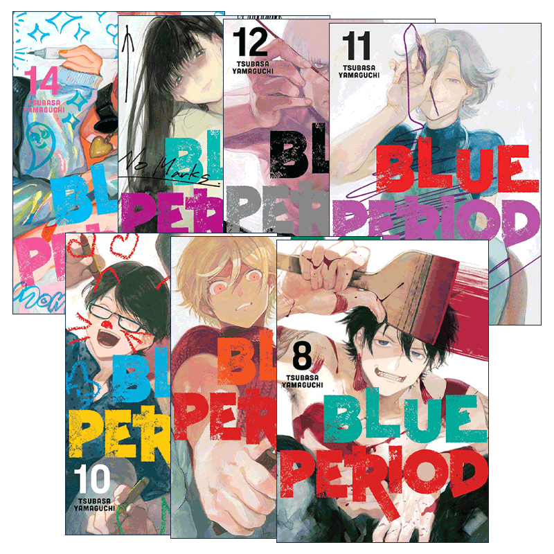 英文原版 Blue Period 蓝色时期系列8-14册 漫画 山口飞翔 英文版 进口英语原版书籍