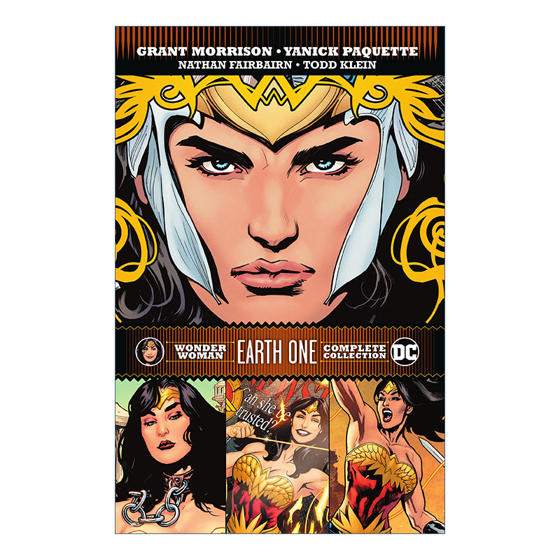 英文原版 神奇女侠 一号地球 Wonder Woman Earth One The Complete Collection 完整集 DC漫画 Grant Morrison 英文版 进口书籍