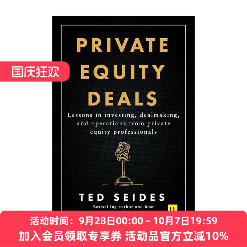 英文原版 Private Equity Deals 私募股权交易 资本分配者的交易案例研究 经验教训 英文版 进口英语原版书籍