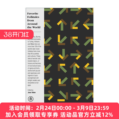 世界各地喜爱的民间故事英文原版 Favorite Folktales from Around the World The Pantheon Fairy Tale and Folklore Library