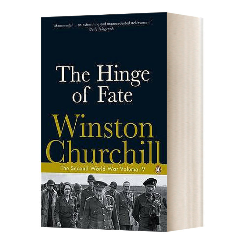 英文原版 The Hinge of Fate 丘吉尔二战回忆录4 英文版 进口英语原版书籍