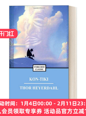 英文原版 Kon-Tiki 孤筏重洋 Enriched Classics系列 英文版 进口英语原版书籍