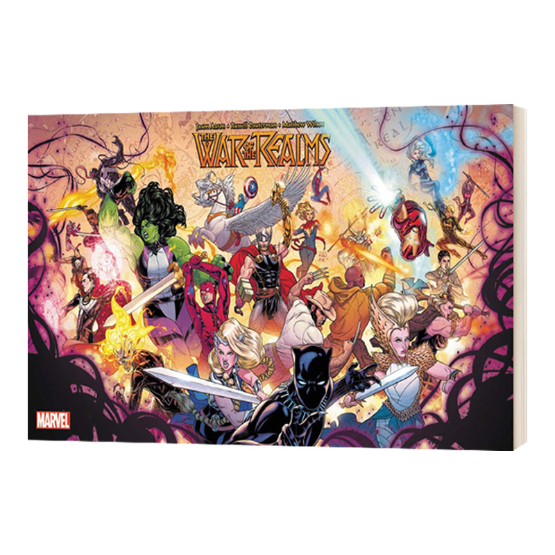 英文原版 War of the Realms 漫威 诸界之战 漫画合集 英文版 进口英语原版书籍