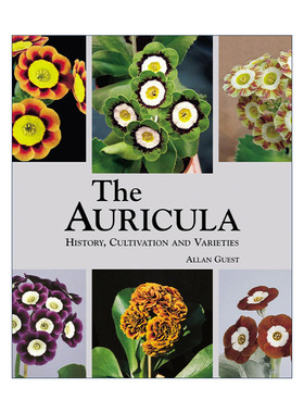英文原版 Auricula History  Cultivation and Varieties 报春花 耳叶报春 金雀花 历史 栽培和品种 精装英文版进口英语原版书籍