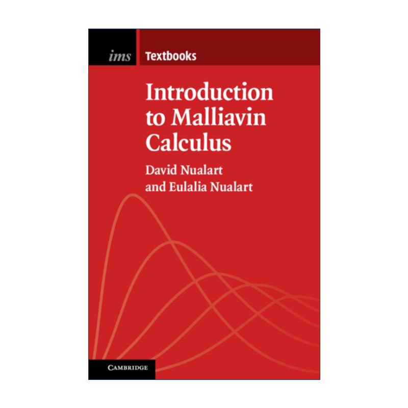 马利亚万随机分析导论 英文原版 Introduction to Malliavin Calculus 数理统计学会文本系列 英文版 进口英语原版书籍