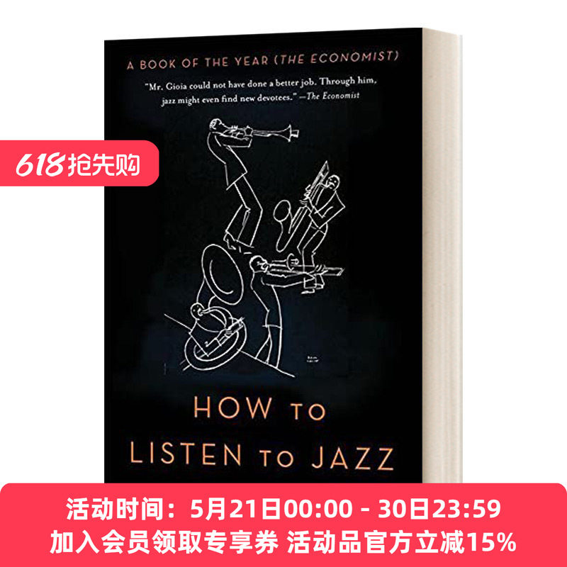 英文原版 How to Listen to Jazz 如何聆听爵士乐 英文版 进口英语原版书籍