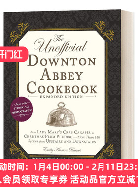 英文原版 The Unofficial Downton Abbey Cookbook Expanded Edition 唐顿庄园食谱美食集 影视周边 英文版 进口英语原版书籍