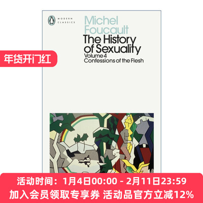 性经验史4  英文原版 The History of Sexuality 4 米歇尔·福柯 企鹅现代经典 英文版 进口英语原版书籍