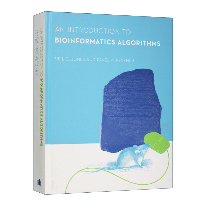 英文原版 An Introduction to Bioinformatics Algorithms 生物信息学算法简介 精装 英文版 进口英语原版书籍