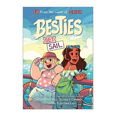 英文原版 Besties Set Sail 好闺蜜4 图像小说 英文版 进口英语原版书籍