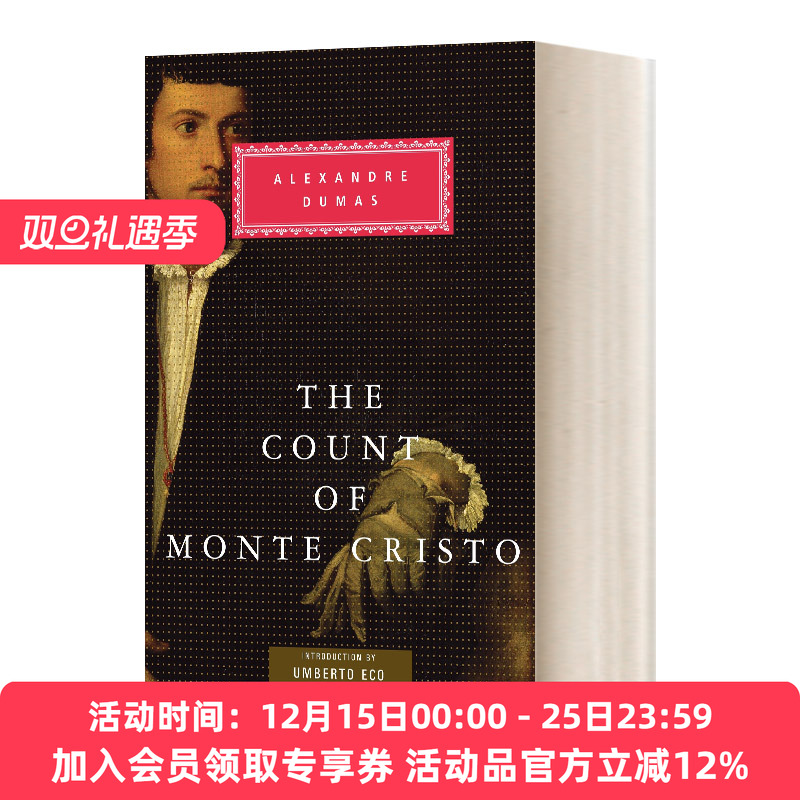 基督山伯爵 精装 英文原版小说 The Count of Monte Cristo 英文版 进口英语原版书籍