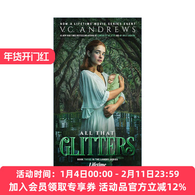 英文原版 All That Glitters 兰德里家族传奇系列3 所有的闪光 影视封面 英文版 进口英语原版书籍