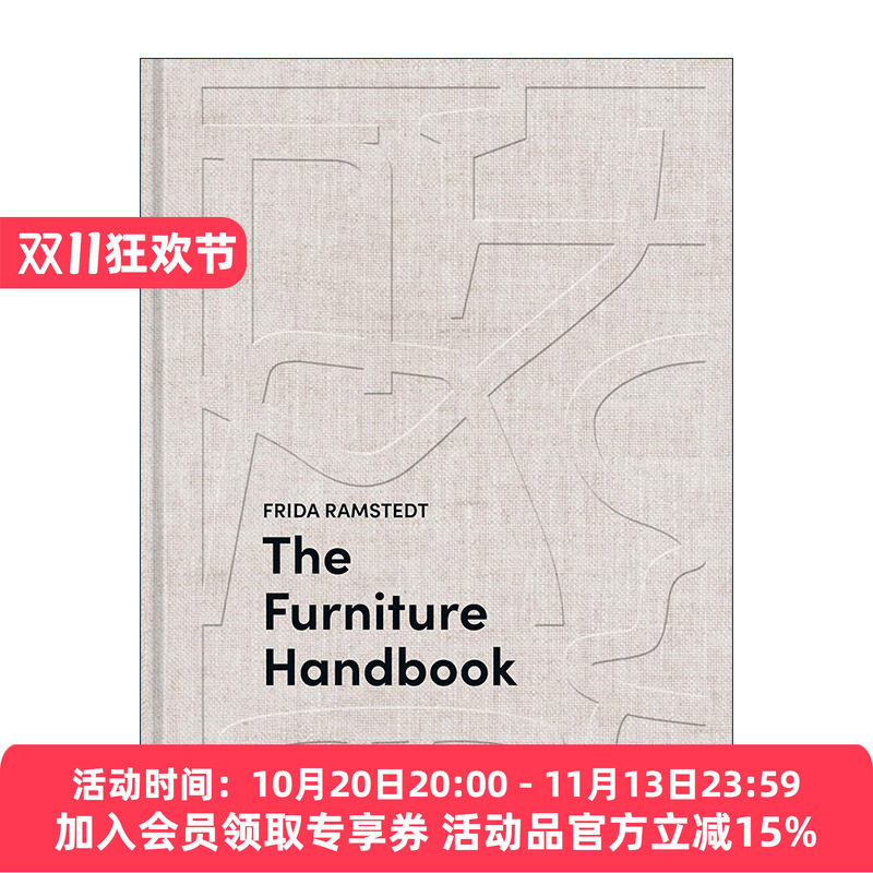 英文原版 The Furniture Handbook 家具设计手册 家居室内装饰摆设 Frida Ramstedt 精装 英文版 进口英语原版书籍