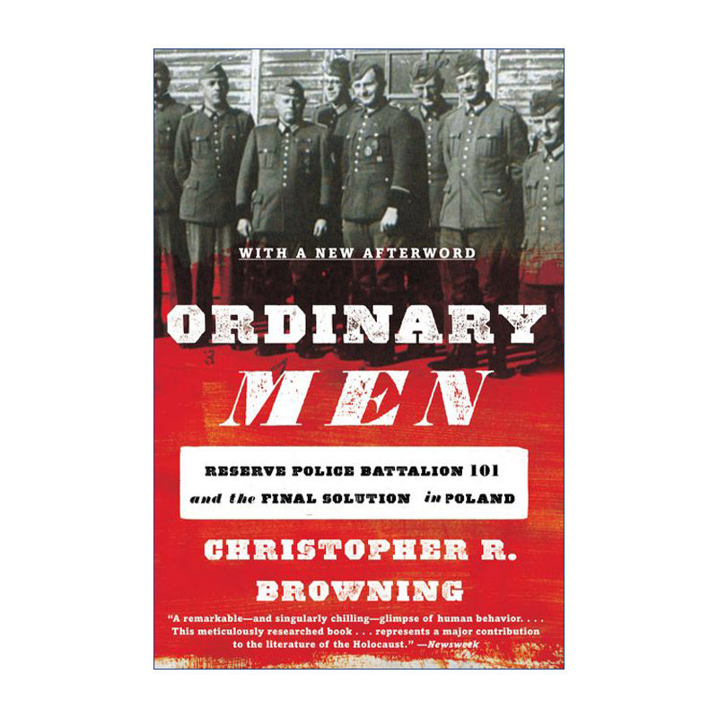 英文原版 Ordinary Men 平民如何变成屠夫  101后备警察营的屠杀案真相 英文版 进口英语原版书籍