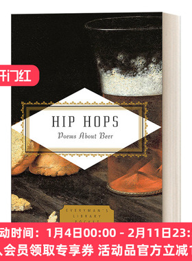 英文原版 Hip Hops Poems About Beer Everyman's Library Pocket Poets Series 啤酒之诗 人人图书馆精装收藏版 Christoph Keller
