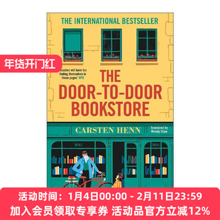 英文原版 The Door-to-Door Bookstore 送书人 卡斯滕·海恩 温暖治愈小说 英文版 进口英语原版书籍