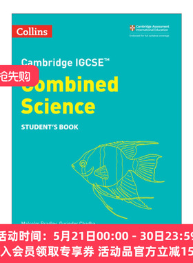 英文原版 Collins Cambridge IGCSE Combined Science Student's Book 柯林斯剑桥国际初中综合科学学生用书 第二版 进口英语书