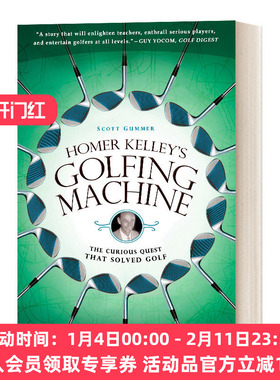 英文原版 Homer Kelley's Golfing Machine 霍默 凯利的高尔夫球机 英文版 进口英语原版书籍