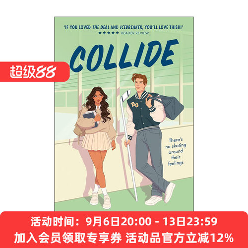 英文原版 Collide 碰撞 Bal Khabra畅销校园运动爱情小说 TikTok热门北美晋江文学 英文版 进口英语原版书籍