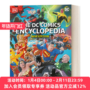 英文原版 The DC Comics Encyclopedia New Edition DC漫画百科全书新版本 精装 英文版 进口英语原版书籍