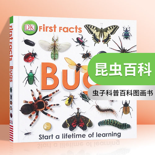 昆虫百科英文原版绘本