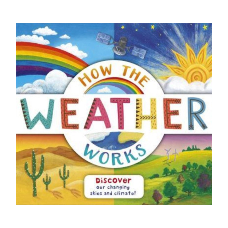 天气如何工作 英文原版 How the Weather Works 趣味科普立体书 英文版 进口英语原版书籍