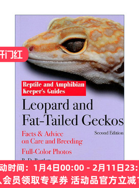 英文原版 Leopard and Fat-Tailed Geckos Reptile and Amphibian Keeper's Guides 豹纹守宫 爬行动物和两栖动物饲养员指南系列