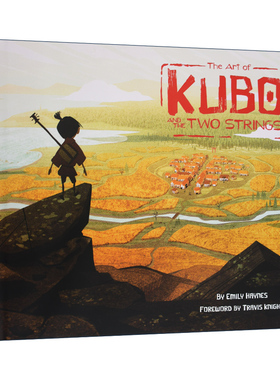 久保与二弦琴 英文原版 Art of Kubo and the Two Strings 魔弦传说 电影艺术画册 英文版 进口英语原版书籍