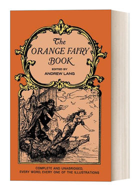 安德鲁 英文原版 The Orange Fairy Book 朗格经典童话系列 朗格橙色童话 英文版 进口英语原版书籍