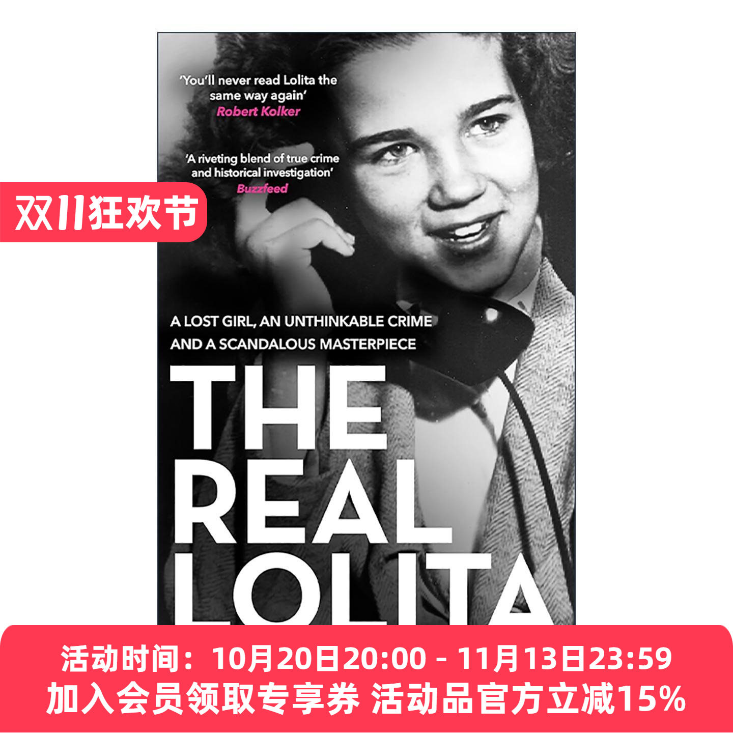 英文原版 The Real Lolita 洛丽塔原型 萨莉·霍纳绑架案 英文版 进口英语原版书籍