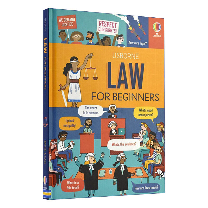 英文原版 Law for Beginners 初学者的法律书 少儿职业发展启蒙绘本指南 英文版 进口英语原版书籍