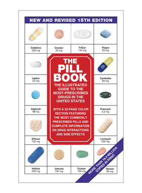 药书 英文原版 The Pill Book 15th Edition 第15版 用药速查指南 Harold M. Silverman 英文版 进口英语原版书籍